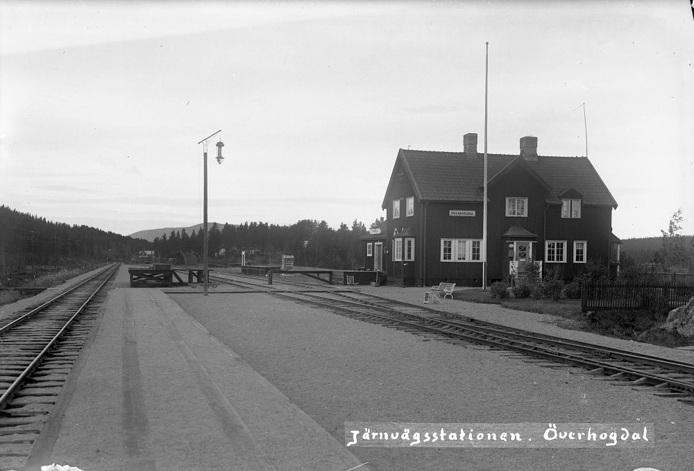 Railway station Överhogdal