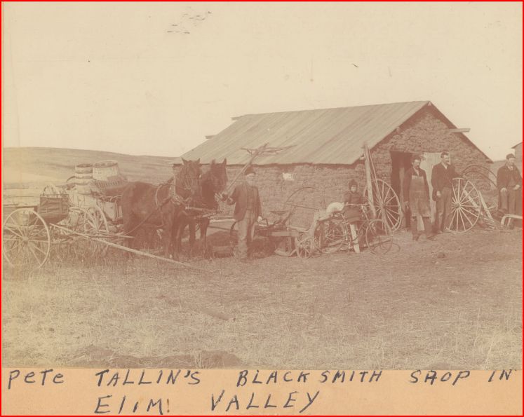 Pete Tallins Blacksmith shop