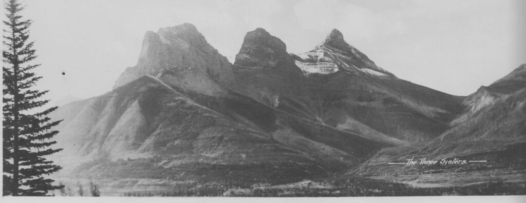 the three sisters mountains, Canmore